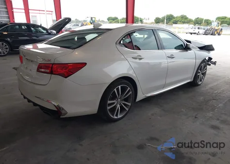 2020 Acura Tlx Tech Package z USA, uszkodzony, nr VIN 19UUB2F47LA005259